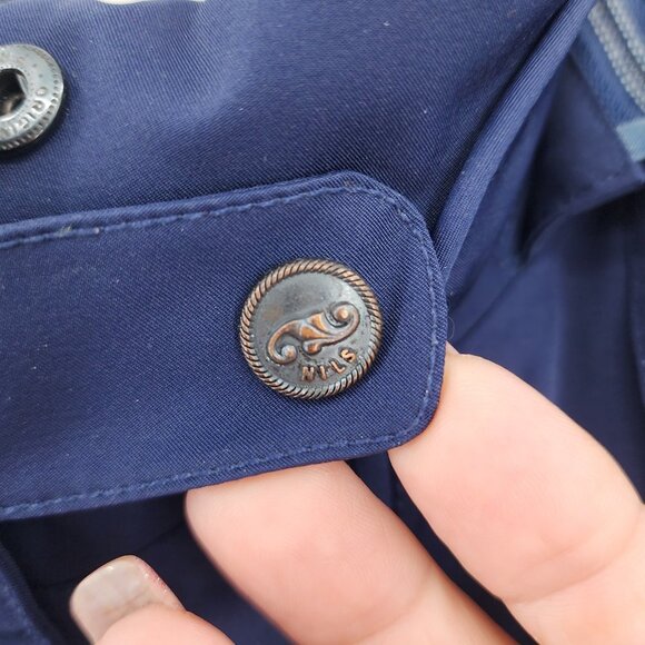 NILS Women's Navy Softshell Ski Jacket Snow Snowboard Size 10 - Picture 4 of 16